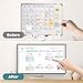Digital Calendar 21.5 Inch Touch Screen, Electronic Wall Calendar Chore Chart for Family Monthly/Weekly Planner, Interactive Display Smart Calendar for Home Organization, Desk Mount Included - Black