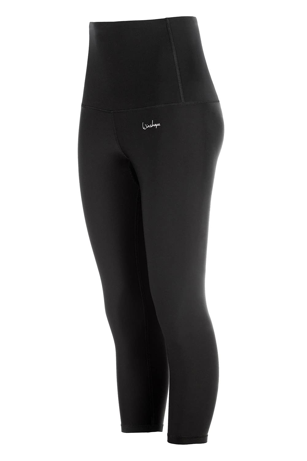 WINSHAPE - Functional Power Shape 7/8-tights „High Waist“ Hwl302, Schwarz, Slim Style, Leggings Donna