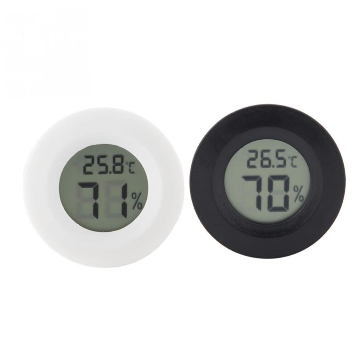 POPETPOP 15piezas Higrómetro Digital De y Para Reptiles Medidor De y Portátil Para Tiendas De y Negro