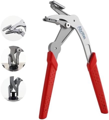 Car Clip Pliers, Professional Auto Clip Removal Pliers Tool, Panel Clip Removal Tool for Automotive Plastic Fasteners, Push Pin & Door Trim Disassembly Without Damage