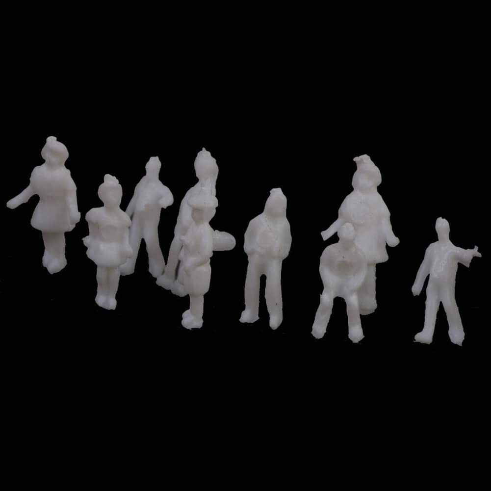 100 pièces tout assis échelle 1/100 1/87 jouets miniatures personnes ABS plastique blanc figurines architecturales HO pour Diorama 26 100 pièces tout assis échelle 1/100 1/87 jouets miniatures personnes ABS plastique blanc figurines architecturales HO pour Diorama 26