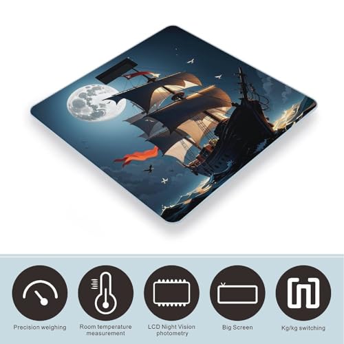 Báscula Digital de Baño Smart con Cristal Templado miniatura 3