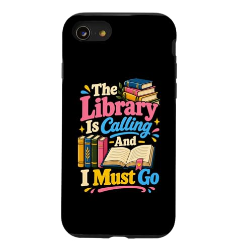 Carcasa para iPhone SE (2020) / 7/8 Libros Divertidos de la Biblioteca Libro Lectura Nerd