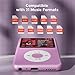 64Gb Mp3 Player with Bluetooth Y1 Portable Music Digital Players Supports Playlist Audiobook Video Nice Gadget for Kids Purple