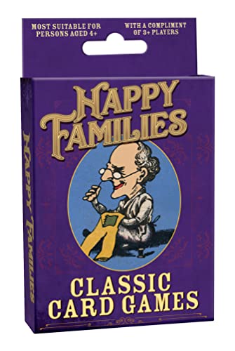 Cheatwell Games Happy Families Card Game, for 8 years to 18 years
