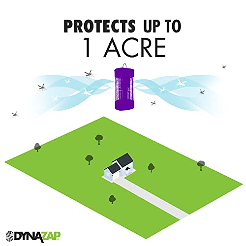 Dynazap Dz30200Sr Outdoor Electronic Bug Zapper And Flying Insect Killer - All Weather Electric Mosquito Zapper Protects Up To 1 Acre #TOP1