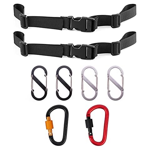 Sctmda Backpack Chest Strap 8 Pieces Chest Strap Backpack Adjustable Backpack Straps Chest Strap Cover