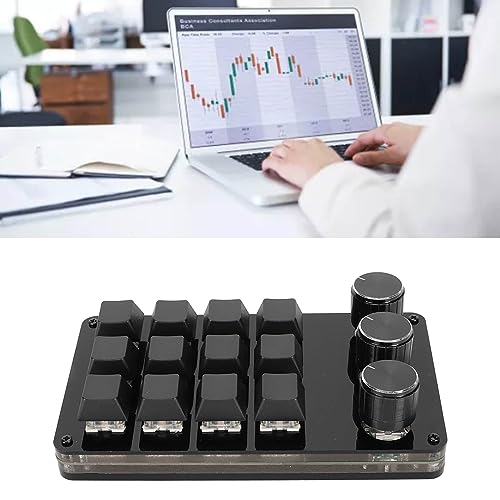 Clavier macro programmable à interrupteur bleu interchangeable pour booster votre efficacité - 3
