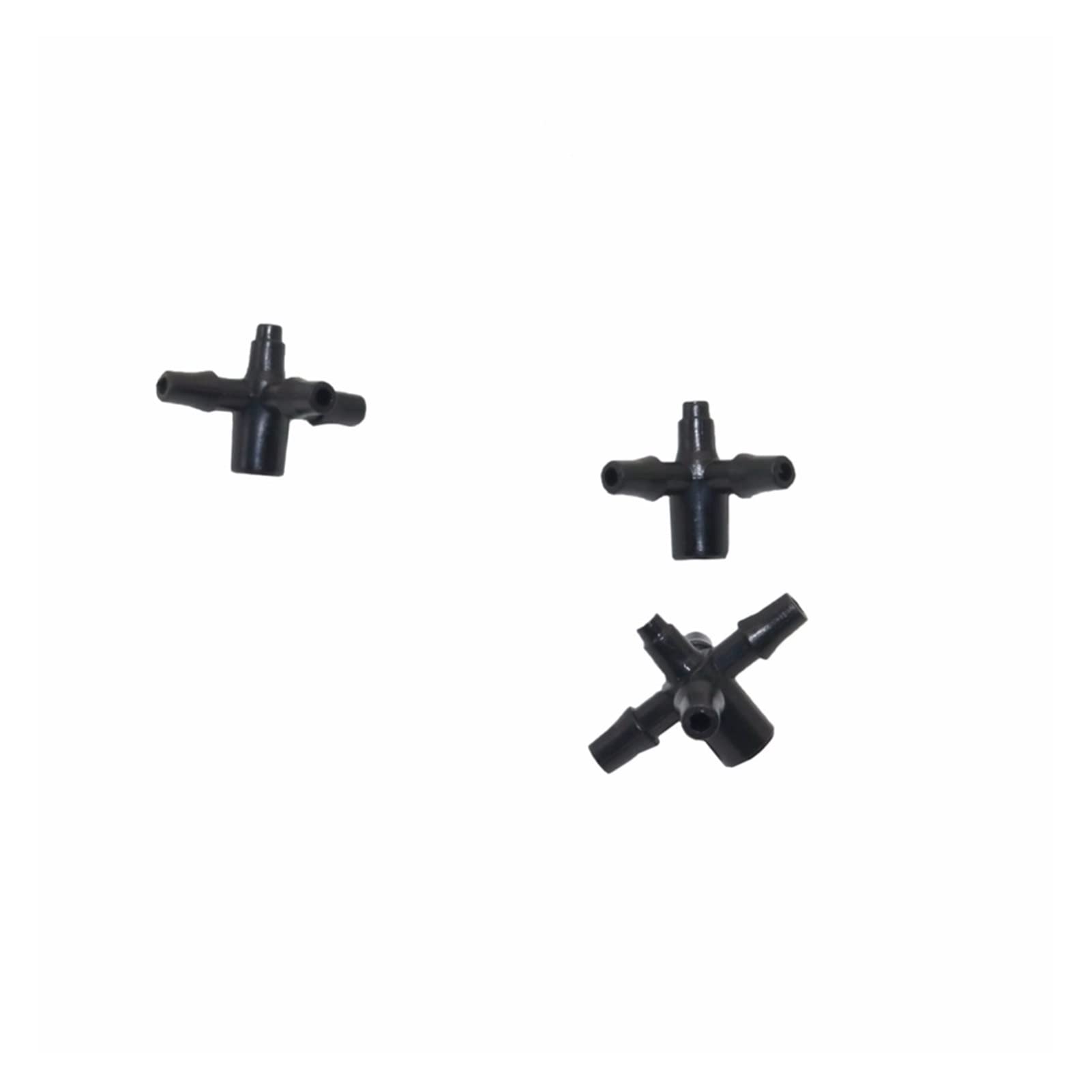 Garden Plumbing 500 Pieces Garden Water Connectors 3/5mm BW Crossover Hose Diverter Garden Irrigation System Accessories
