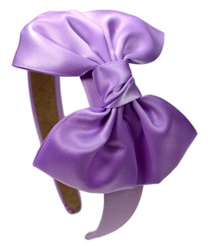 Funny Girl Designs Girls Satin BOW Arch Headband