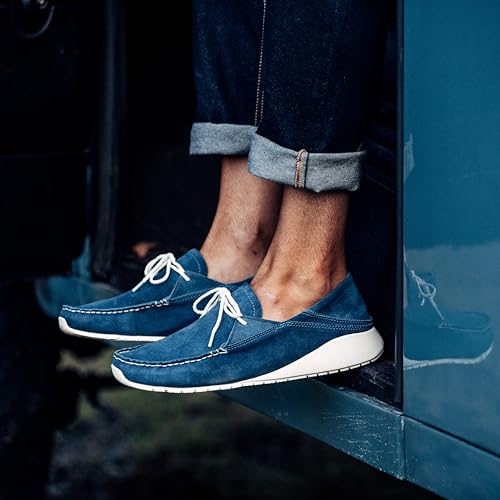 Image of OLUKAI Ka'a Driver Men's Loafers, Italian Suede Shoes, Premium Material & Contemporary Look, Comfortable Fit & All-Day Support