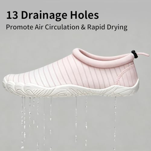 Image of Mishansha Womens Barefoot Water Shoes Wide Toe Box Swim Shoes Quick Dry Non Slip