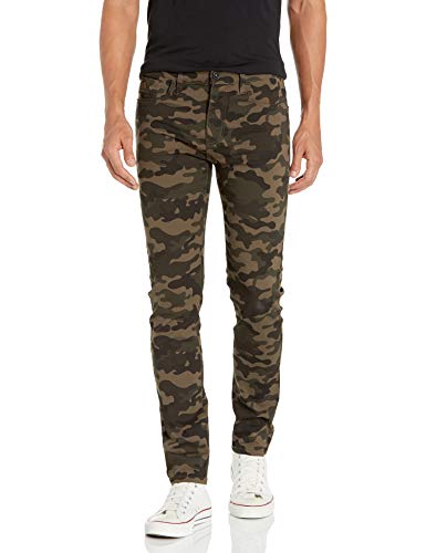 Southpole Men s Skinny Twill Pants, Woodland, 38X32