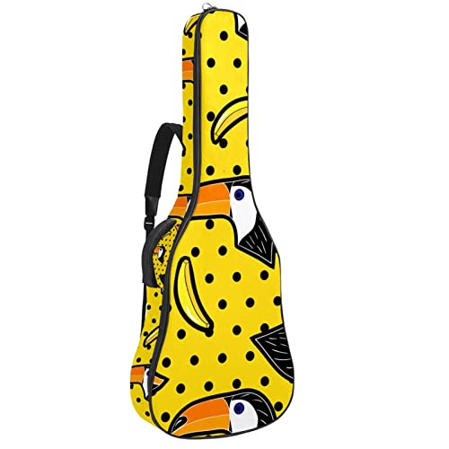 Housse de transport étanche pour guitare avec bandoulière réglable en peau de vache rose lait et noir, Multicolore 08… - Les Beatles, Paul McCartney, John Lennon, RIngo Starr, George Harrison Housse de transport étanche pour guitare avec bandoulière réglable en peau de vache rose lait et noir, Multicolore 08…