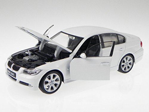 Preisvergleich Produktbild BMW e90 3er Reihe 330i weiss Modellauto 22465 Welly 1:24