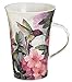Set Of 4 Hummingbird And Azalea Porcelain Mugs Designed By Artist Carolyn Shores Wright