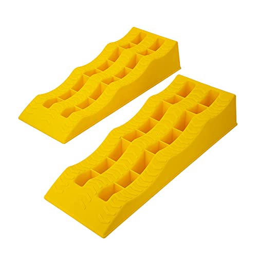 2 x Stufenkeile Auffahrkeile Ausgleichskeil Rampe Keil Set f&uuml;r Wohnwagen Wohnmobil
