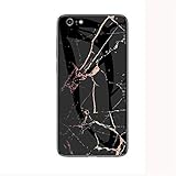 IVY Tempered Glass Marble Case for 5iPhone 5S for iPhone 5 for iPhone SE Case - E
