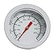 Ruluti Thermomètre 50-500C Thermomètre en Acier Inoxydable Barbecue Smoker Grill Thermomètre Thermomètre