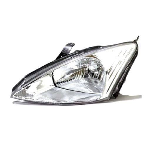 GO-PARTS - for 2000-2002 Ford Focus Front Headlight Headlamp Assembly Front Housing/Lens/Cover - Left (Driver) Side - (LX + SE + Limited Edition + ZTS + ZTW + ZX3 + ZX5) Sedan/Hatchback