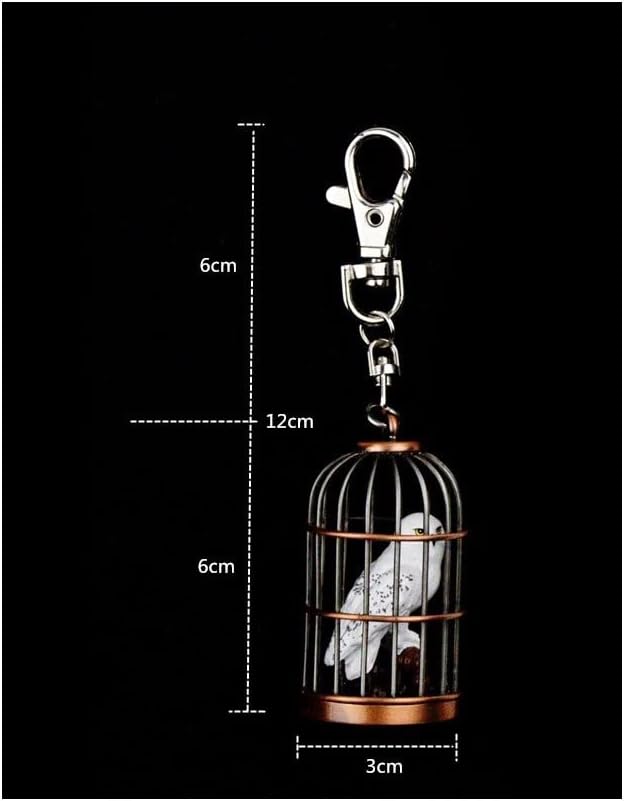 Lently Metal Keychain Wizard Snowy Owl (Wizard Snowy Owl（porcelain）)