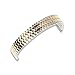 16mm Watch Band Compatible With Timex T2N093 Two-tone Stainless Steel TX752T