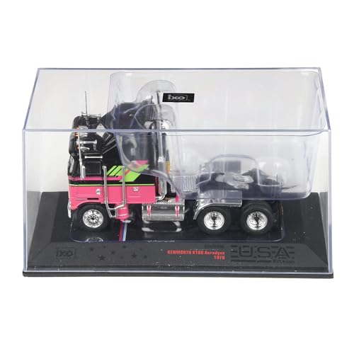 1973 359 Truck Tractor Negro y Verde Lima 1:64 IXO miniatura 6