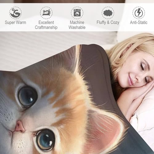 Couverture chaude pour chat lavable et douce pour protéger le lit