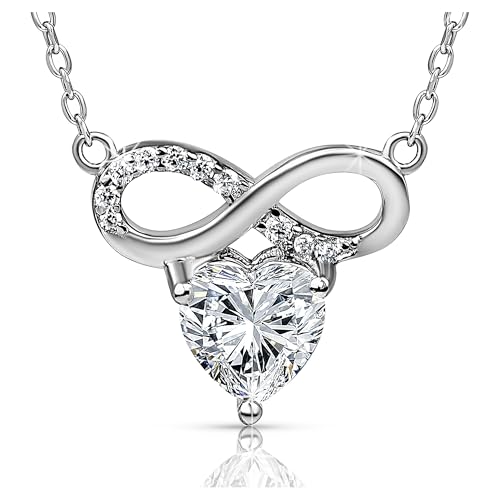 SOULVAYA ���A�b�T�i�C�g�y���_���g�l�b�N���X �����p ? 925�X�^�[�����O�V���o�[�l�b�N���X ���f�B�[�X �n�[�g�C���t�B�j�e�B�y���_���g�A��i�ȃV���o�[�W���G���[�M�t�g�{�b�N�X ����l �� �K�[���t�����h�p ? �a�����L�O, 2 CT, �X�^�[��