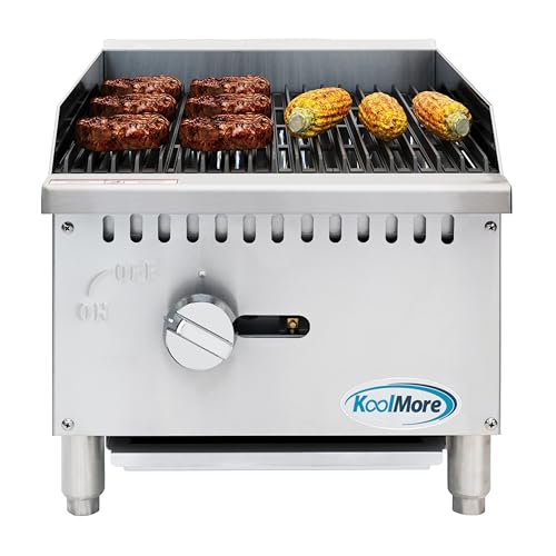 KoolMore 16 inch 1-Burner Gas Charbroiler