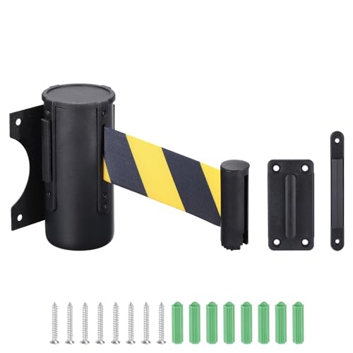 Sangle rétractable murale 3m barrière de contrôle de foule pour magasin et supermarché