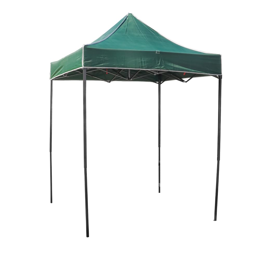 YAHOME 2x2m Pop-Up Beach Canopy Tent, Durable Steel Frame Outdoor Tent Canopy with Waterproof & UV-Resistant Fabric, Easy Setup, Portable Sun Shelter for Event, Camping, Gathering, Backyard (D-Green)