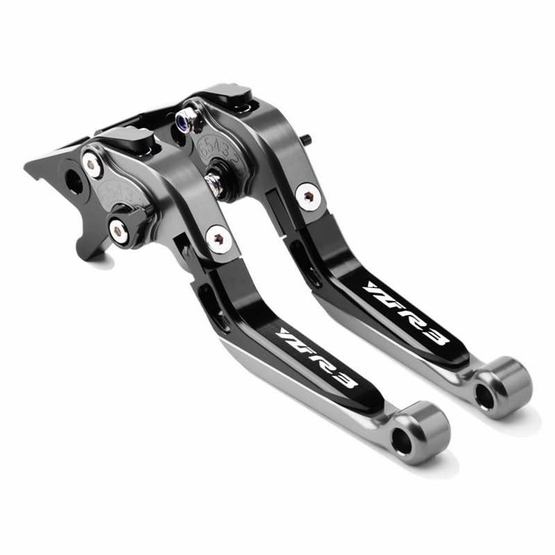 Levier de frein et d'embrayage pliable et extensible pour scooter et moto YZF R3