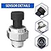 12677836 Oil Pressure Sensor and Socket for Chevy Silverado 1500 2500 3500 Express Corvette Suburban Avalanche Impala Tahoe Trailblazer& GMC Sierra Savana Yukon Envoy&Cadillac CTS,Escalade D1846A