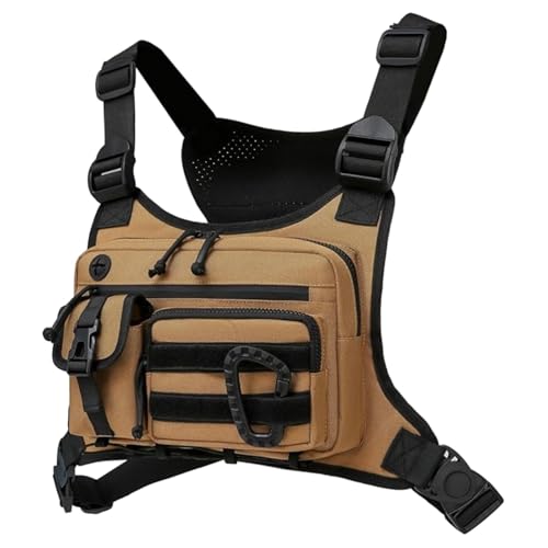 Veste tactique homme avec poche réfléchissante et sangle réglable