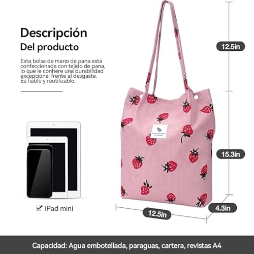 Opiniones de Bolsas de Tela para Dama del mes. 12 Imagen adicional