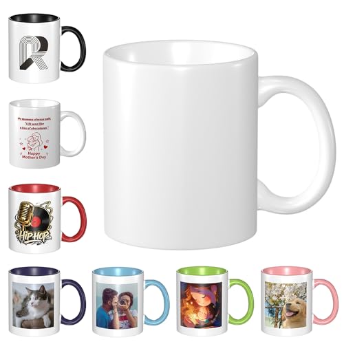Consejos para Comprar dia del padre taza para comprar online. 44 DIAPMDIO - Taza personalizada con logotipo de texto de imagen, tazas de café con foto personalizada, taza de cerámica de 11 onzas, regalos personalizados para el día de la...