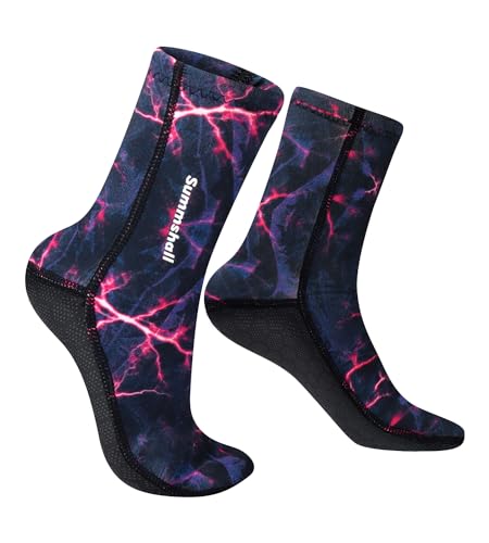 Summshall Neoprensocken, 3MM Neopren Socken Damen Herren Thermo...