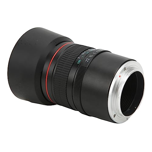 A6400用85mm F1.8大口径ポートレートレンズ、フルフレームマニュアルフォーカス中望遠カメラレンズ