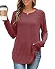 OFEEFAN Womens Christmas Sweater Long Sleeve Tunic... #2