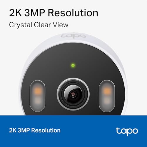 Image of Tapo 2K Indoor /Outdoor Wired Security Camera - Works as a Baby Monitor & Pet Camera, Person /Motion /Baby Cry Detection, 2-Way Audio, Siren, Subscription-Free SD Storage or Optional Cloud, C113 (2-Pack)