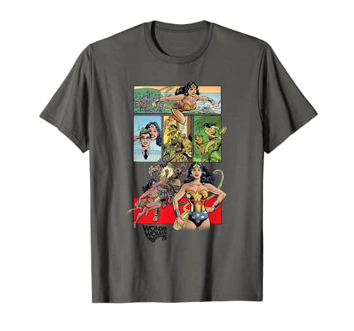 Wonder Woman 75 Comic Page Camiseta