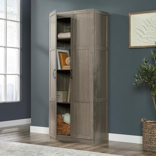 image for Sauder Select Storage Cabinet, Pantry Cabinet Kitchen Storage with Adj
