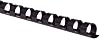 GBC Binding SpinesSpiralsCoils, 38, 55 Sheet Capacity, CombBind, Black, 100 per Box 4000044G