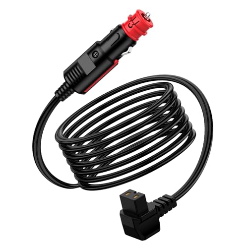 Cavo Alimentazione CGEAMDY Per Frigorifero Portatile 12V/24V – 2 Metri Con Spina Accendisigari – Per Mini Frigo E Borsa Frigo Elettrica