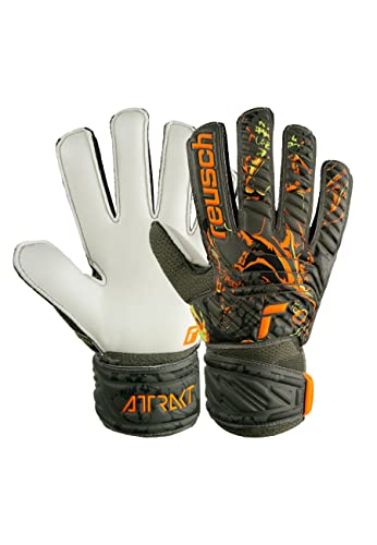 Gants de gardien Reusch Attrakt Solid Junior pour entraînement sur terrain synthétique