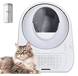 Picture of CATLINK Self-Cleaning Litter Box for Multiple Cats – Large Capacity, Double Odor Control, Supports Pets 3.5–22 lbs (Young Version)