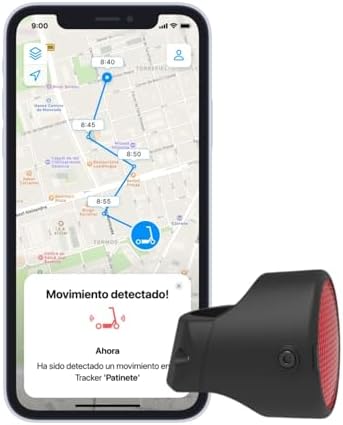 Invoxia Bike Tracker - Localizador GPS Antirrobo para Bicicleta -...