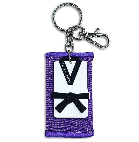 TAE-S Taekwondo Key Chain with Name tag-Premium Quality-Thoughtful Gift Idea