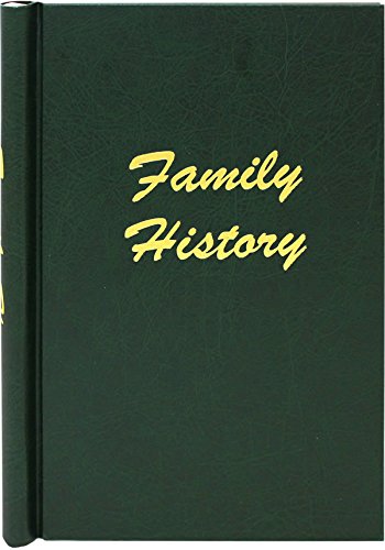 Family History Springback Binder A4 Leather Effect (Green)